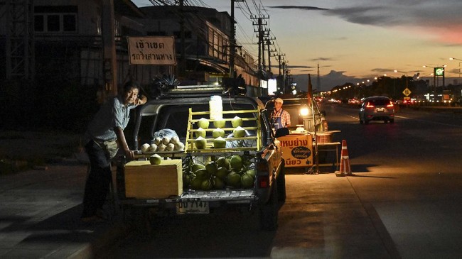 FOTO : Thailand Terperosok ke Jurang Resesi