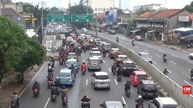 VIDEO: Pasca Libur Panjang, Jalanan Menuju Jakarta Padat