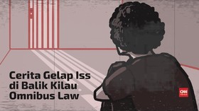 VIDEO: Cerita Gelap Iss di Balik Kilau Omnibus Law Jokowi