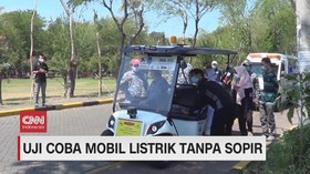VIDEO: Ujicoba Mobil Listrik Tanpa Sopir