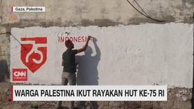 VIDEO: Warga Palestina Ikut Rayakan HUT Ke-75 RI