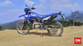 Yamaha Respons Posisi Knalpot WR 155 R di Sebelah Kiri