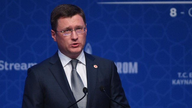 Menteri Energi Rusia Alexander Novak dinyatakan positif terinfeksi virus corona sebelum menghadiri pertemuan kenegaraan.