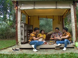 Celebrity on Vacation: Main ATV dan Glamping di Bogor