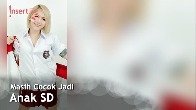 Sulam Bibir Hingga Kenakan Seragam SD, Evelin Nada Anjani Tuai Pujian