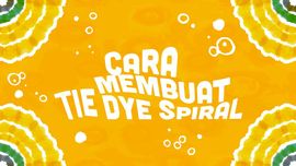 INFOGRAFIS: Cara Membuat Tie Dye Spiral