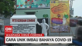 VIDEO: Cara Unik Imbau Bahaya Covid-19
