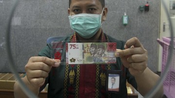 Cara Menyimpan Uang Baru Rp75 Ribu Agar Tak Mudah Rusak