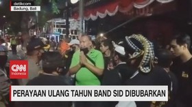 VIDEO: Perayaan Ulang Tahun Band SID Dibubarkan