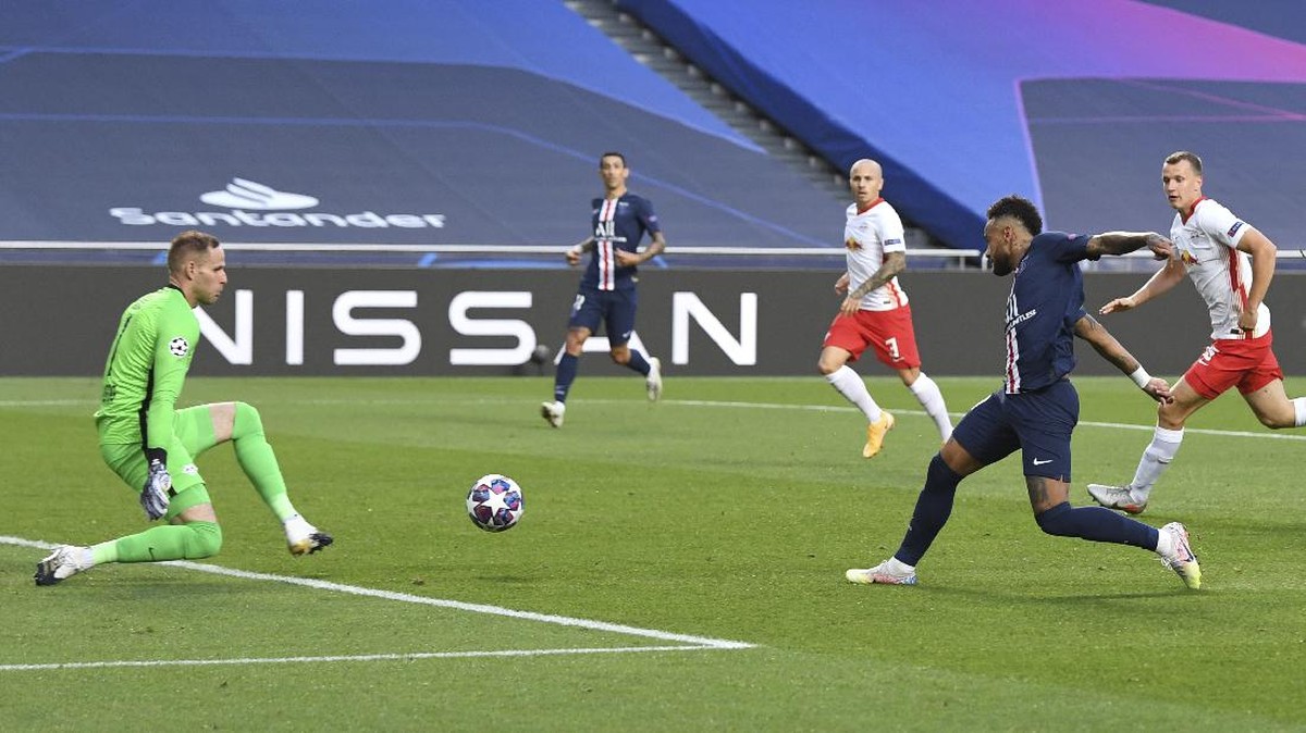 FOTO: PSG ke Final Liga Champions Usai Hajar Leipzig