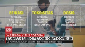 VIDEO: Tahapan Menciptakan Obat Covid-19