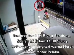 Polisi Pastikan Bocah Korban Jambret di Bandung Tak Alami Luka
