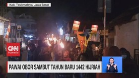 VIDEO: Pawai Obor Sambut Tahun Baru 1442 Hijriah