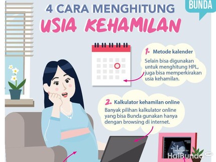 Catat Bunda, 4 Cara Menghitung Usia Kehamilan