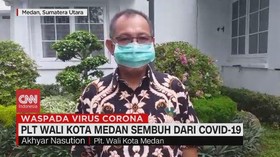 VIDEO: PLT Wali Kota Medan Sembuh dari Covid-19