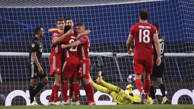 Berikut fakta-fakta unik usai Bayern Munchen mengalahkan Lyon dan melangkah ke final Liga Champions.