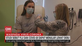 VIDEO: Studi: Flu dan Covid-19 Dapat Menular Lewat Debu