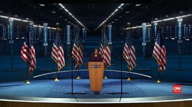 VIDEO: Momen Bersejarah Kamala Harris di Pilpres AS