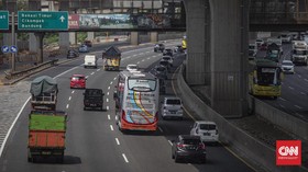 Arus Balik, Contraflow Diterapkan di Tol Cikampek-Jakarta