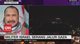 VIDEO: Militer Israel Serang Jalur Gaza
