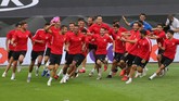 FOTO: Menuju Duel Sevilla vs Inter di Final Liga Europa Sevilla dan Inter Milan telah melakukan persiapan terakhir jelang final Liga Europa 2020 di Stadion Rhein Energie, Jerman, Sabtu (22/3).