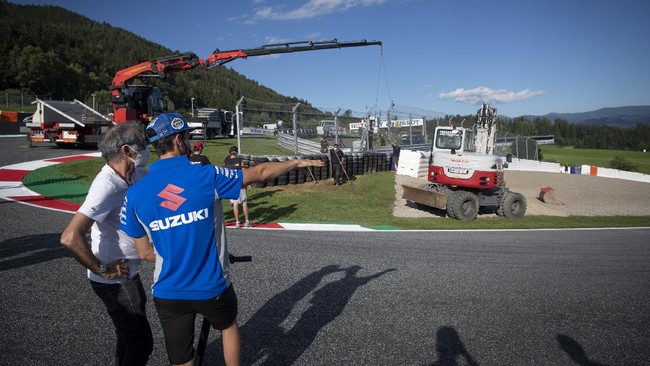 FOTO: Tanda dan Canda Jelang MotoGP Styria 2020