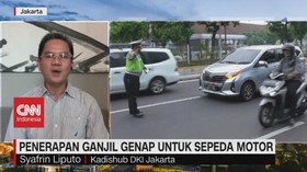 VIDEO: Penerapan Ganjil-Genap untuk Sepeda Motor