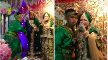 Viral, Mantan Kekasih Usir dan Gantikan Pengantin Pria di Pelaminan