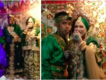 Viral, Mantan Kekasih Usir dan Gantikan Pengantin Pria di Pelaminan