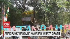 VIDEO: Anak Punk 'Bangun' Kawasan Wisata Gratis