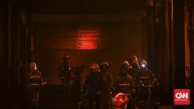 Kebakaran Gedung Kejagung Mulai Berhasil Dijinakkan