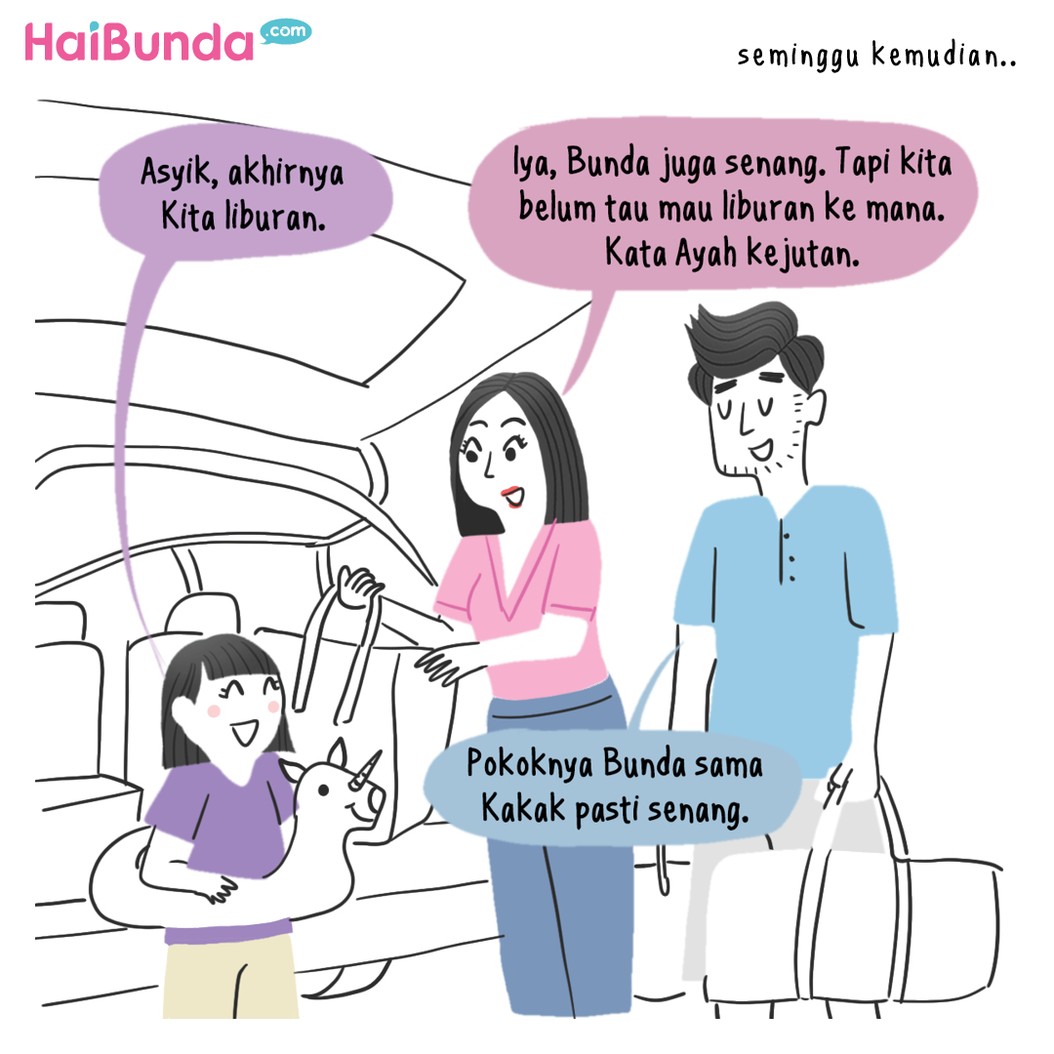 Kakak ingin liburan