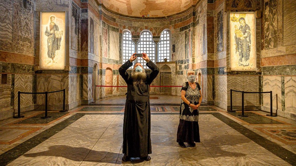 FOTO: Usai Hagia Sophia, Erdogan Ubah Museum Menjadi Masjid