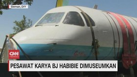 VIDEO: Pesawat Karya BJ Habibie Dimuseumkan