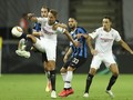 Final Liga Europa: Sevilla vs Inter Imbang di Babak Pertama