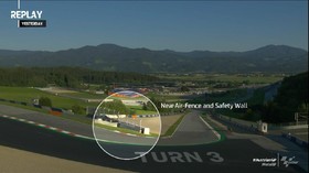 VIDEO: Melihat Bantalan Pengaman di Tikungan 3 MotoGP Styria