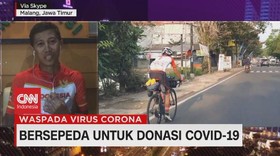 VIDEO: Bersepeda Untuk Donasi Covid-19