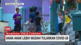 VIDEO: Anak-anak Lebih Mudah Tularkan Covid-19