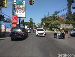 Hari Terakhir Libur Panjang, Lalin Kawasan Wisata Lembang Lengang