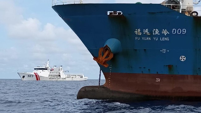 Kapal China yang mati mesin di Natuna Utara tidak ditangkap lantaran tidak melakukan pelanggaran hukum.