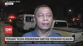 VIDEO: Pengamat: Kemungkinan Sabotase Kebakaran Kejagung