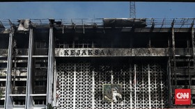 PNS Kejagung Tersangka Kasus Kebakaran Dapat Jaminan Atasan
