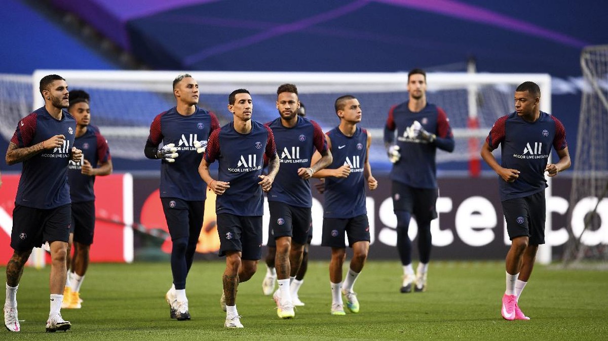 FOTO: Persiapan Pamungkas PSG dan Bayern di Liga Champions