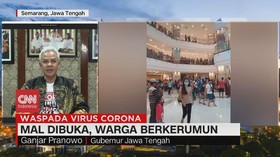 VIDEO: Ganjar Ancam Tutup Mal yang Bandel
