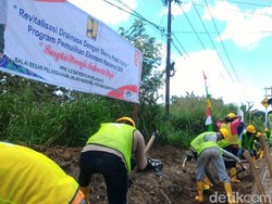 Perbaikan Drainase di Sumsel Rp 30 Miliar, Libatkan Warga Terdampak Corona
