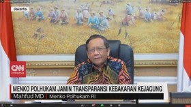 VIDEO: Mahfud MD Jamin Transparansi Kebakaran Kejagung