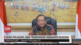 VIDEO: Mahfud MD Jamin Transparansi Kebakaran Kejagung