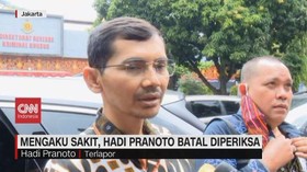 VIDEO: Mengaku Sakit, Hadi Pranoto Batal Diperiksa