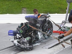 Kasihan Vinales: Crash karena Rem, Sekarang Terancam Kehilangan Mesin Lagi