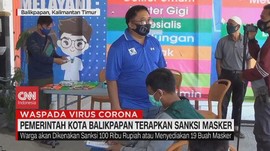 VIDEO: Pemkot Balikpapan Terapkan Sanksi Masker